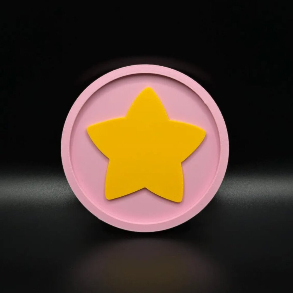 Kirby Star Coasters | Set of 4 | Gamer Gift
